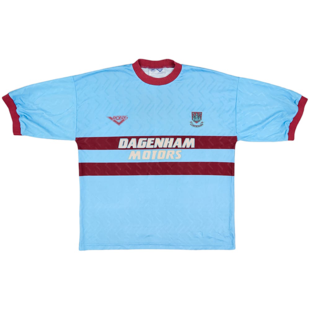 1993-95 West Ham Away Shirt - 8/10 - (XL)