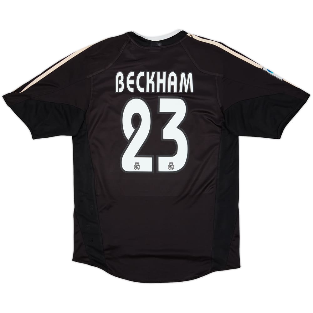 2004-05 Real Madrid Away Shirt Beckham #23 - 5/10 - (M)