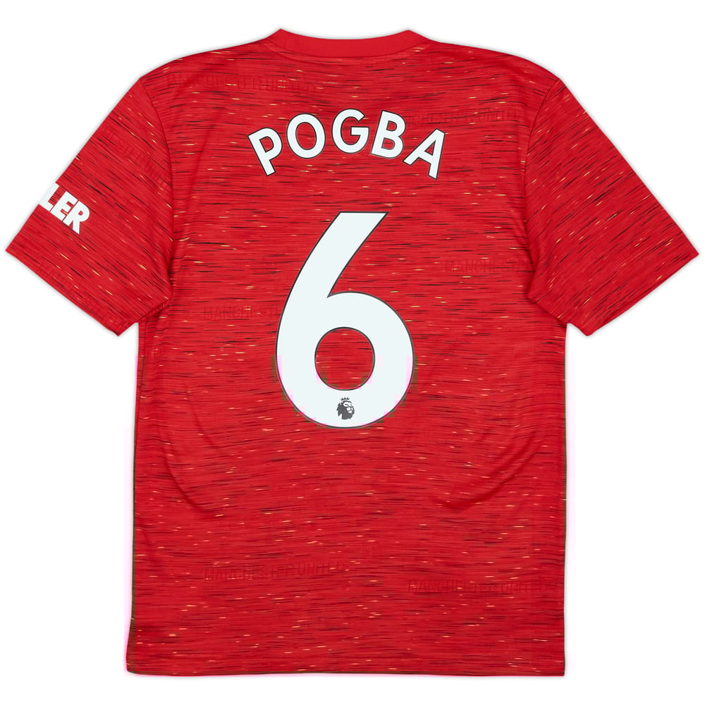 2020-21 Manchester United Home Shirt Pogba #6 - 9/10 - (S)