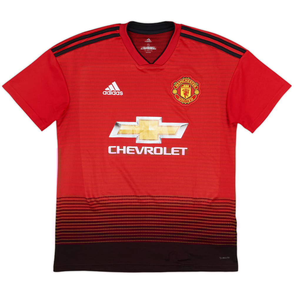 2018-19 Manchester United Home Shirt - 9/10 - (S)