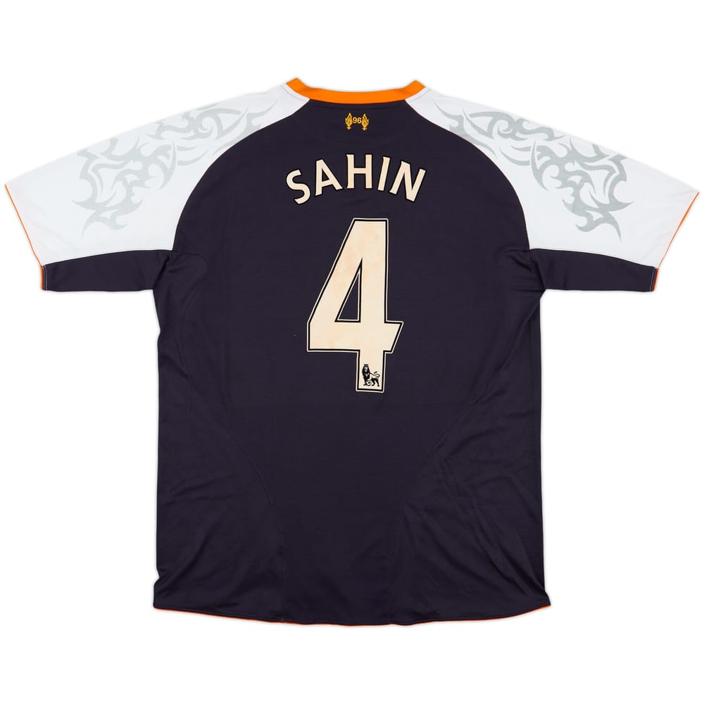 Camiseta de la tercera equipación del Liverpool 2012-13 Sahin #4 - 8/10 - (XL)