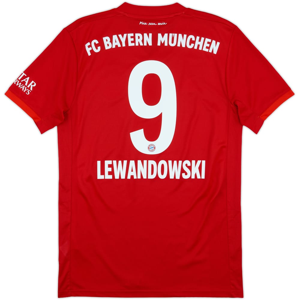 2019-20 Bayern Munich Home Shirt Lewandowski #9 - 8/10 - (S)