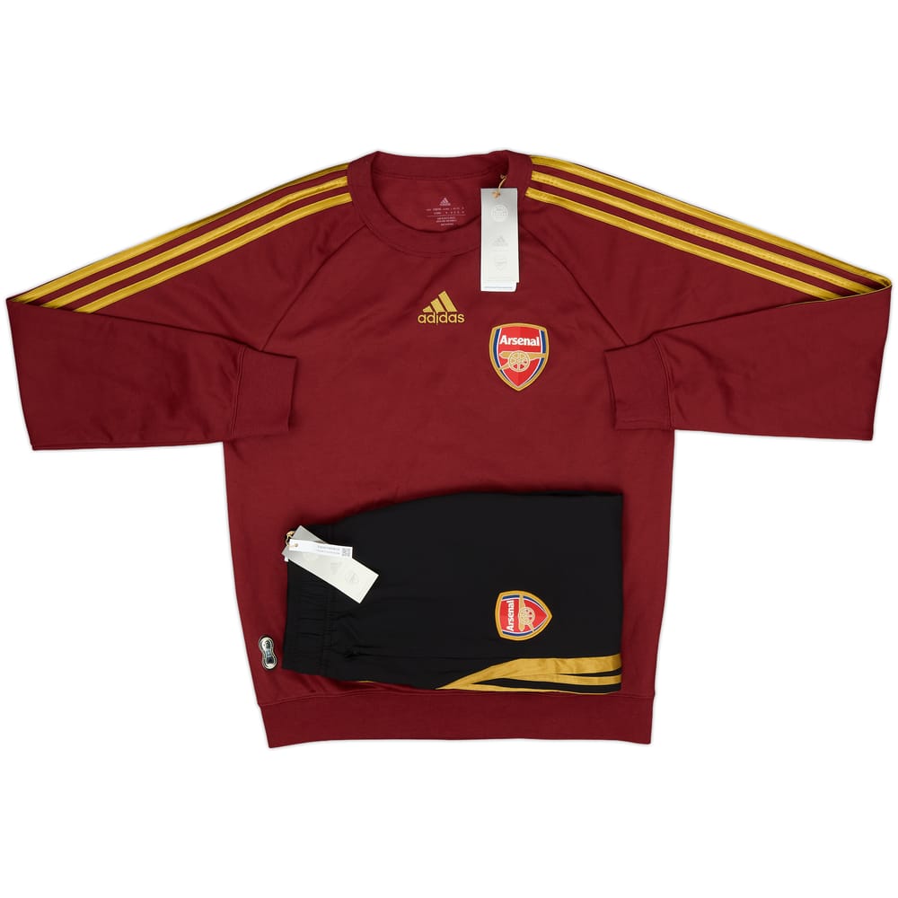 2021-22 Arsenal adidas Teamgeist Tracksuit (XS)