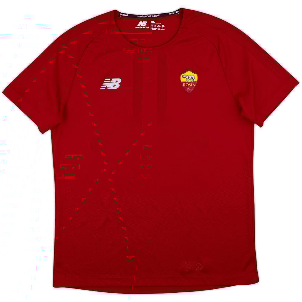 2021-22 Roma New Balance Training Shirt - 8/10 - (XL)