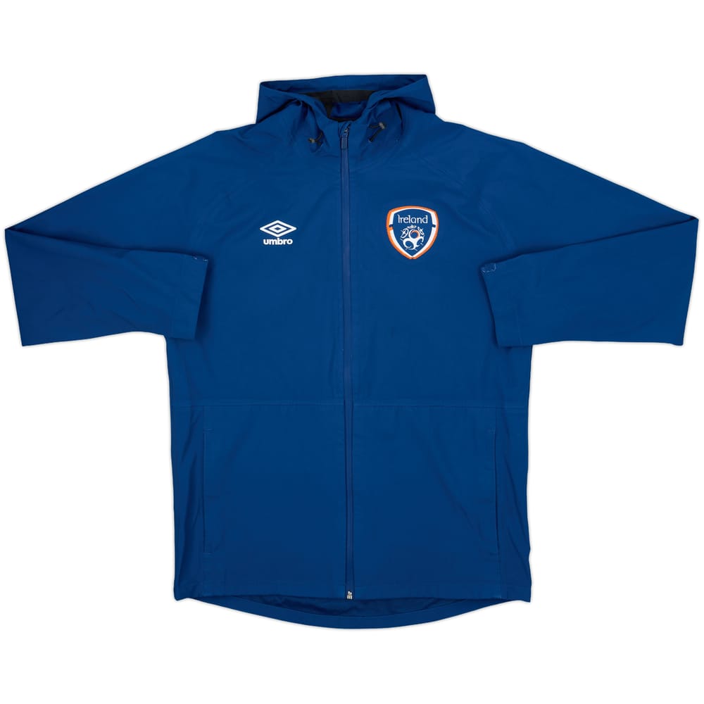 2018-19 Ireland Umbro Hooded Rain Jacket - 8/10 - (M)