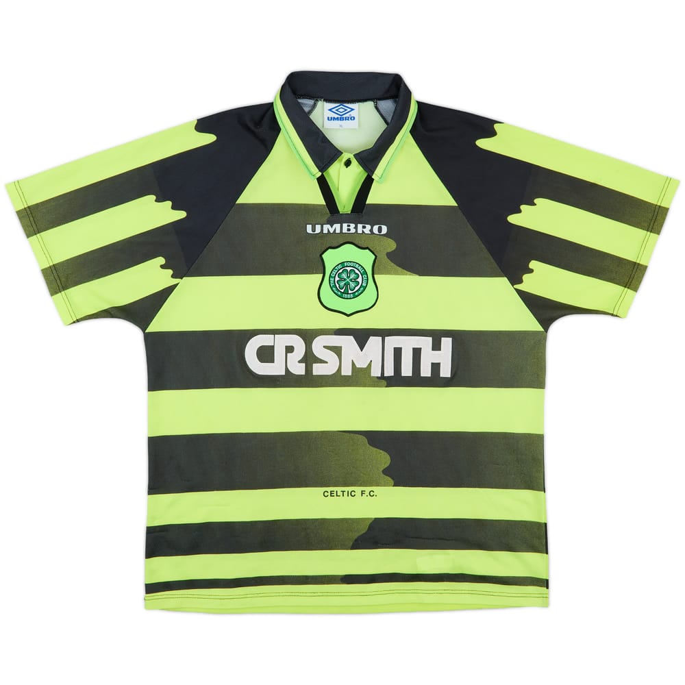 1996-97 Celtic Away Shirt - 8/10 - (XL)