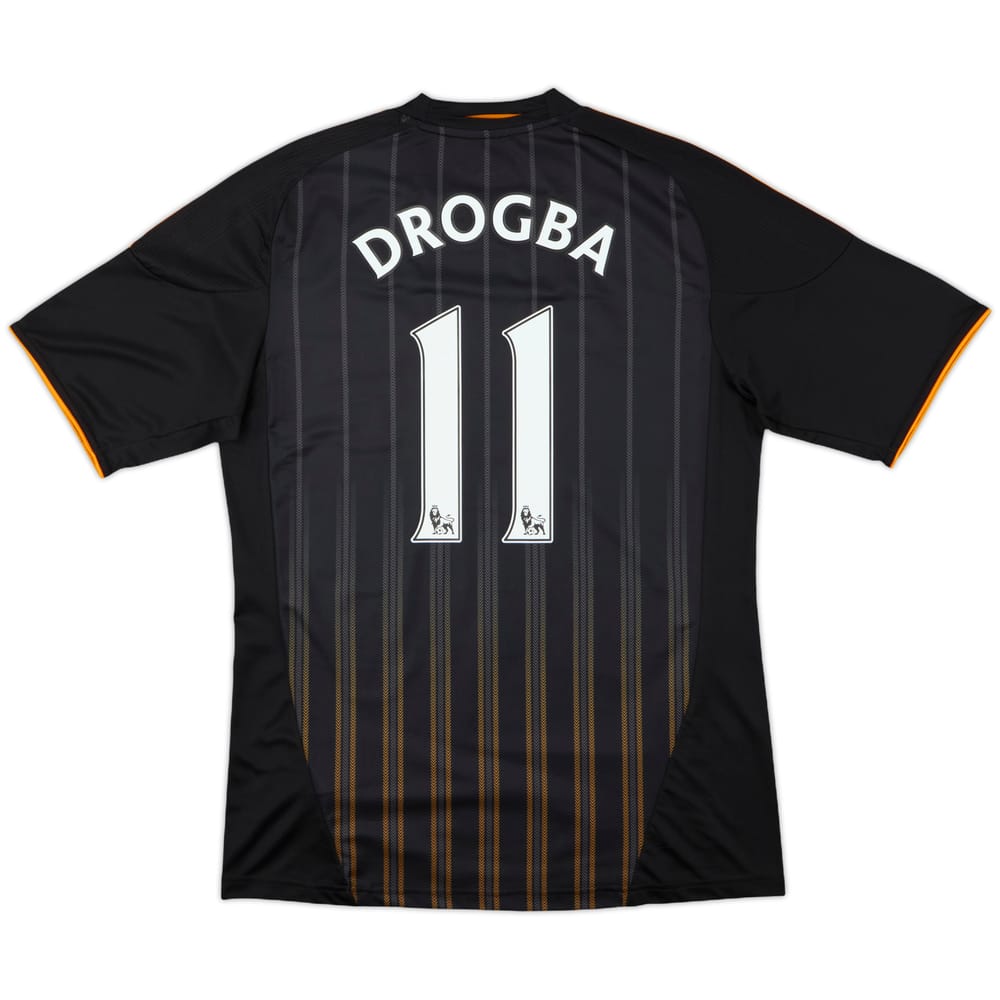 2010-11 Chelsea Away Shirt Drogba #11 - 10/10 - (M)