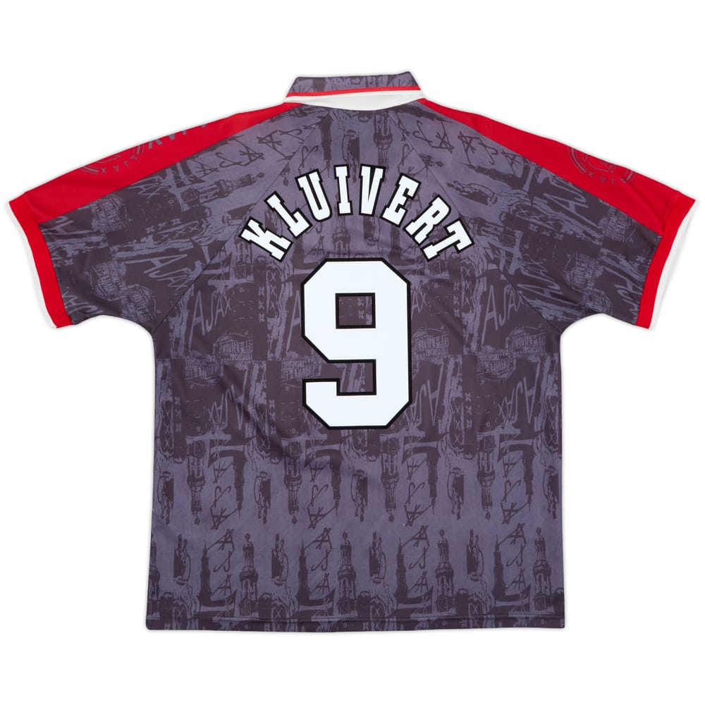 1996-97 Ajax Away Shirt Kluivert #9 - 8/10 - (XL)