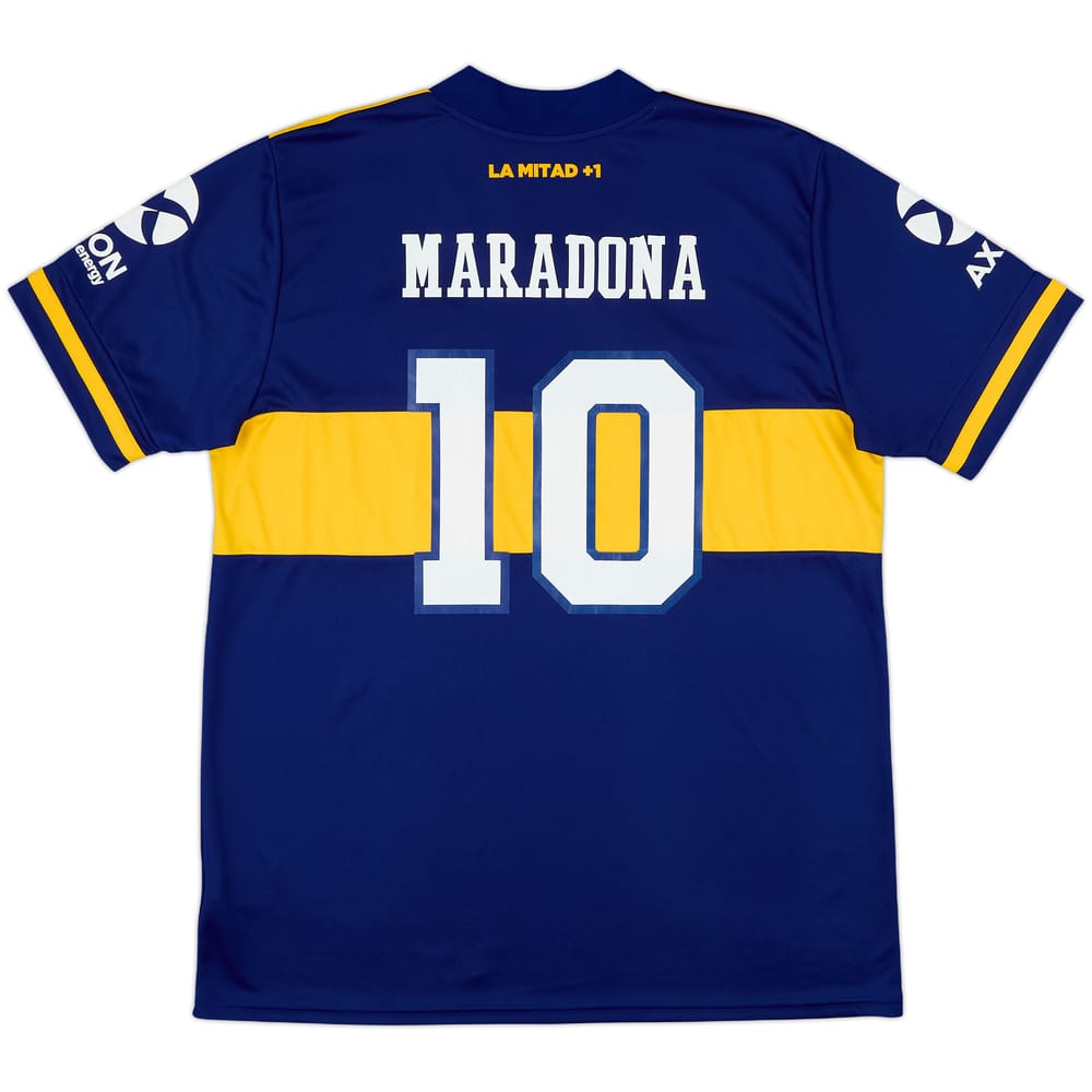 2020-21 Boca Juniors Home Shirt Maradona #10 - 7/10 - (XL)