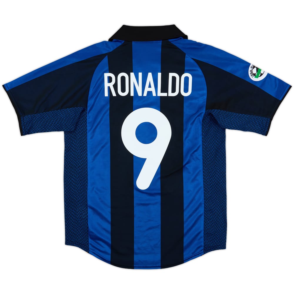 2001-02 Inter Milan Home Shirt Ronaldo #9 - 8/10 - (S)