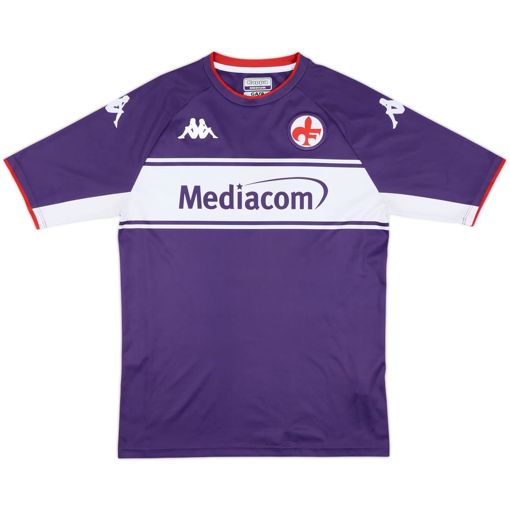 2021-22 Fiorentina Basic Home Shirt - 9/10 - (M)