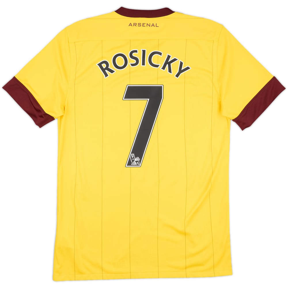 2010-13 Arsenal Away Shirt Rosicky #7 - 9/10 - (S)
