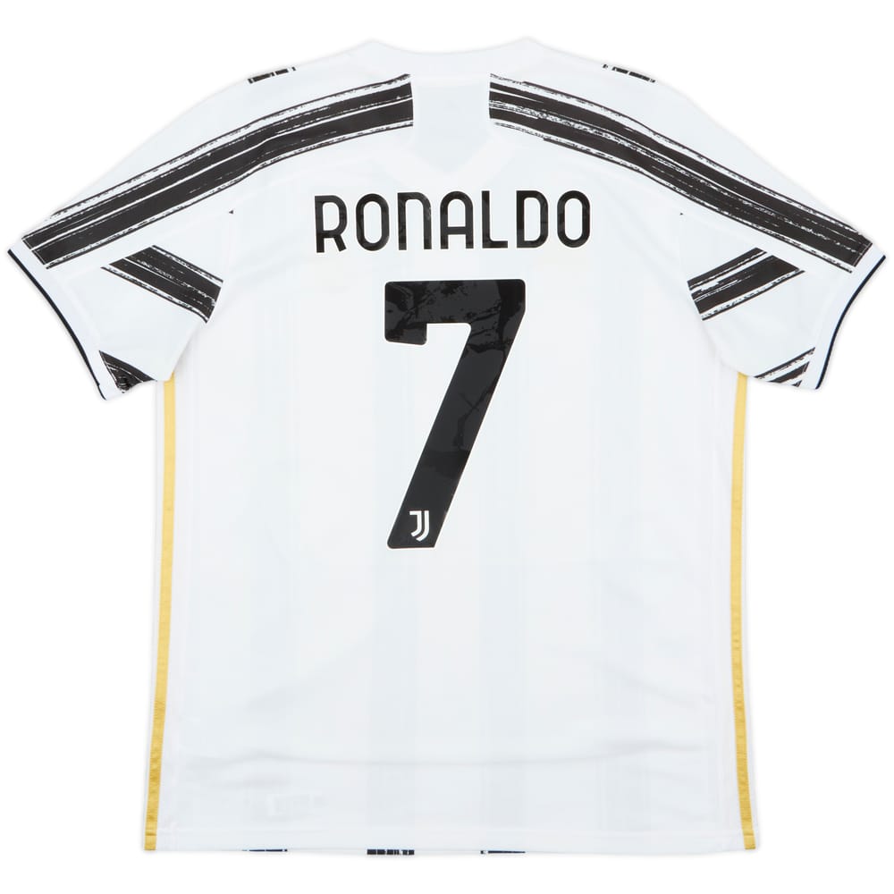 2020-21 Juventus Home Shirt Ronaldo #7 - 8/10 - (L)