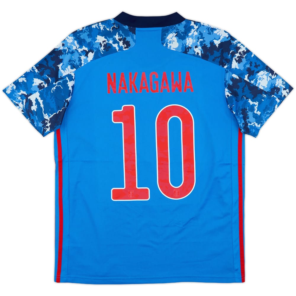 2020-21 Japan Home Shirt Nakagawa #10 - 8/10 - (M)