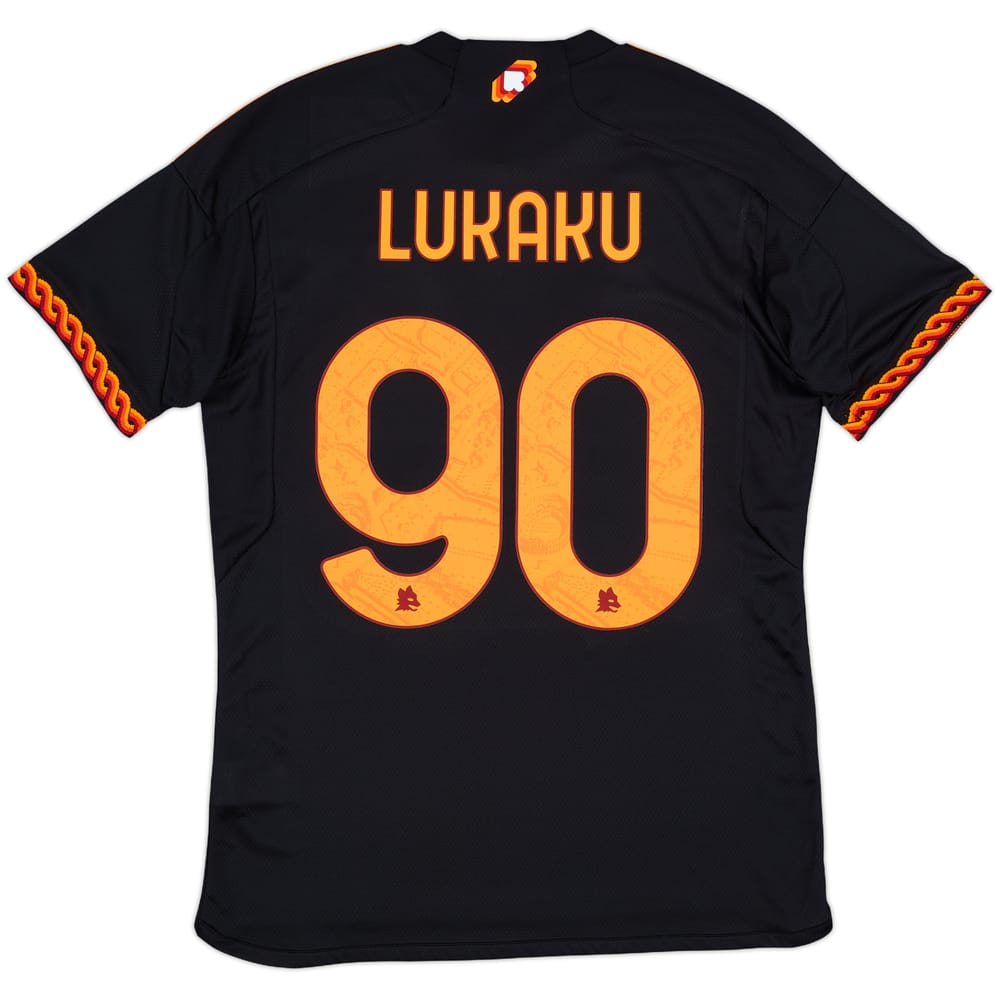 2023-24 Roma Third Shirt Lukaku #90 - 10/10 - (M)