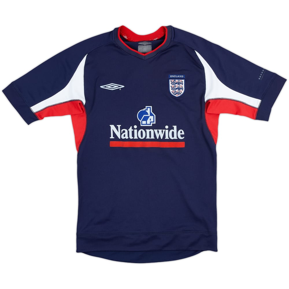 2002-04 England Umbro Training Shirt - 8/10 - (S)
