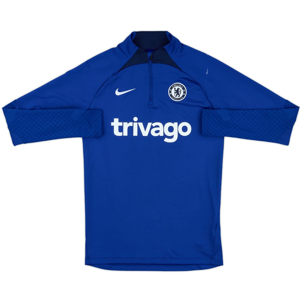 2022-23 Chelsea Nike 1/4 Zip Training Top - 8/10 - (S)