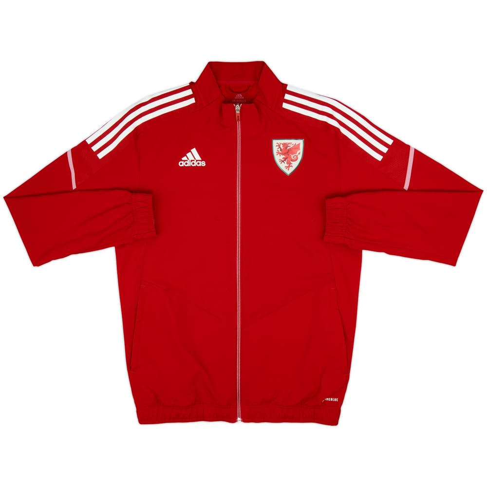 2021-22 Wales adidas Track Jacket - 10/10 - (S)