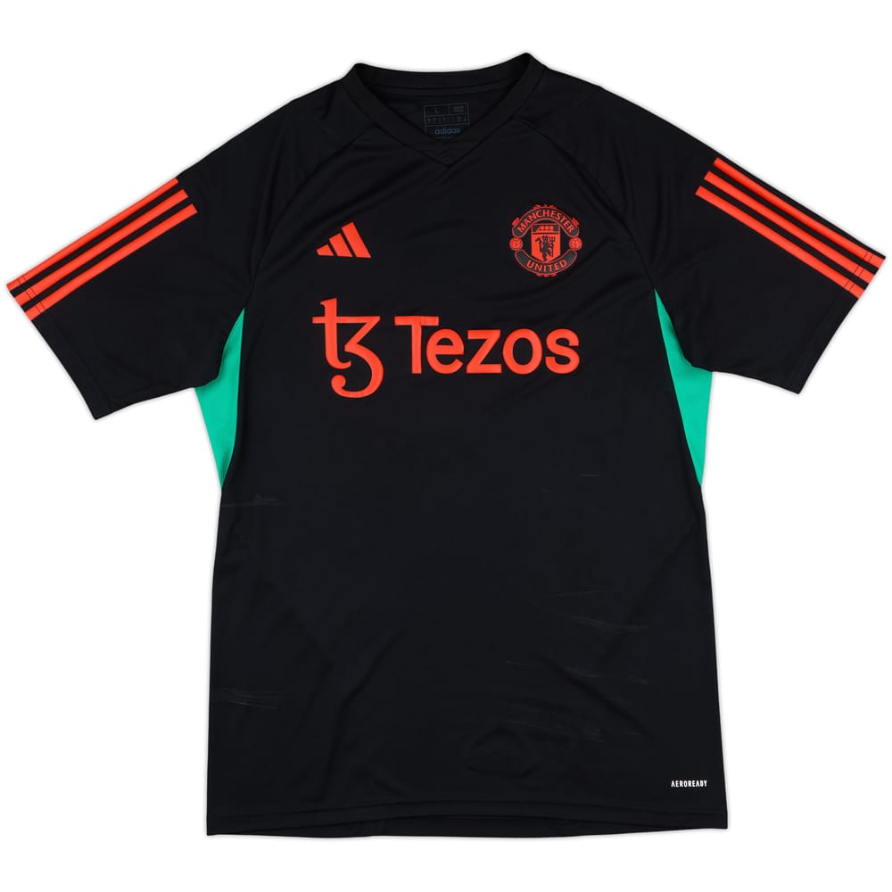 2023-24 Manchester United adidas Training Shirt - 8/10 - (L)