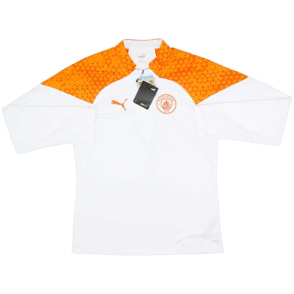 2023-24 Manchester City Puma 1/4 Zip Drill Top (L)