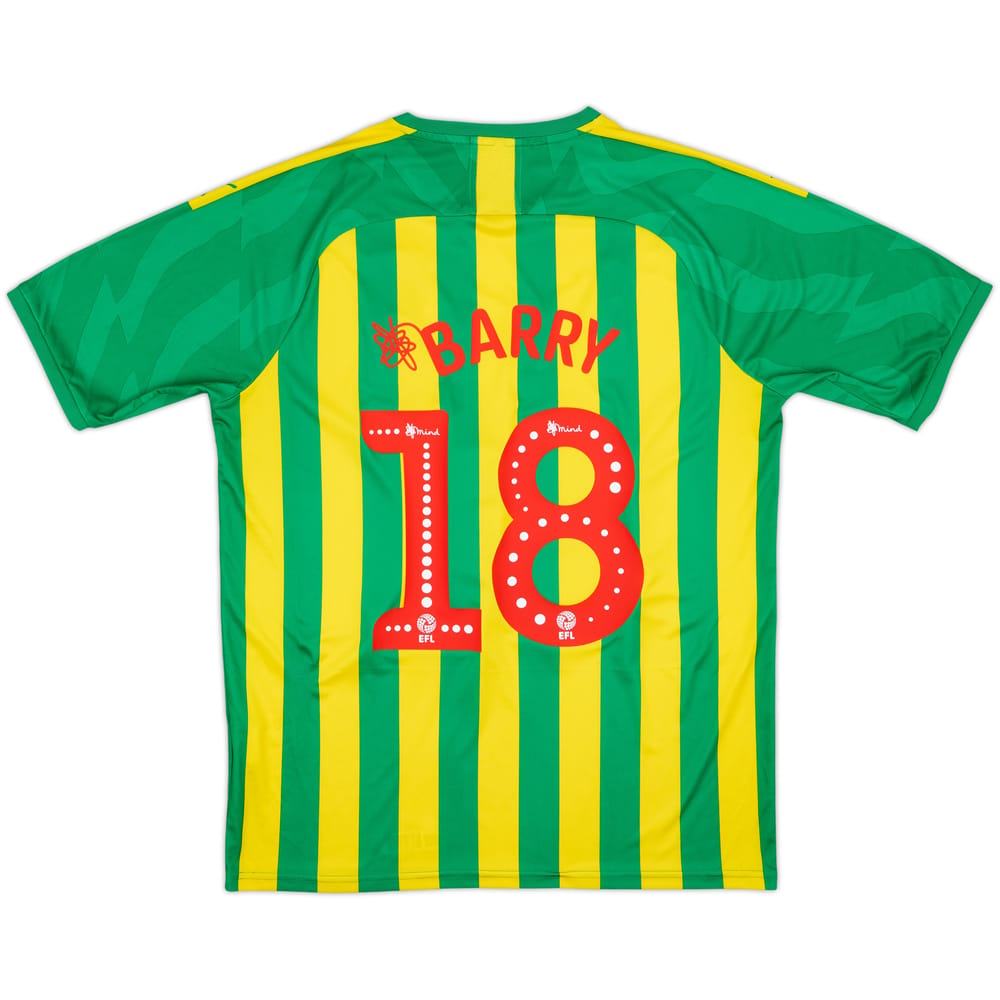 2019-20 West Brom Away Shirt Barry #18 - 8/10 - (L)
