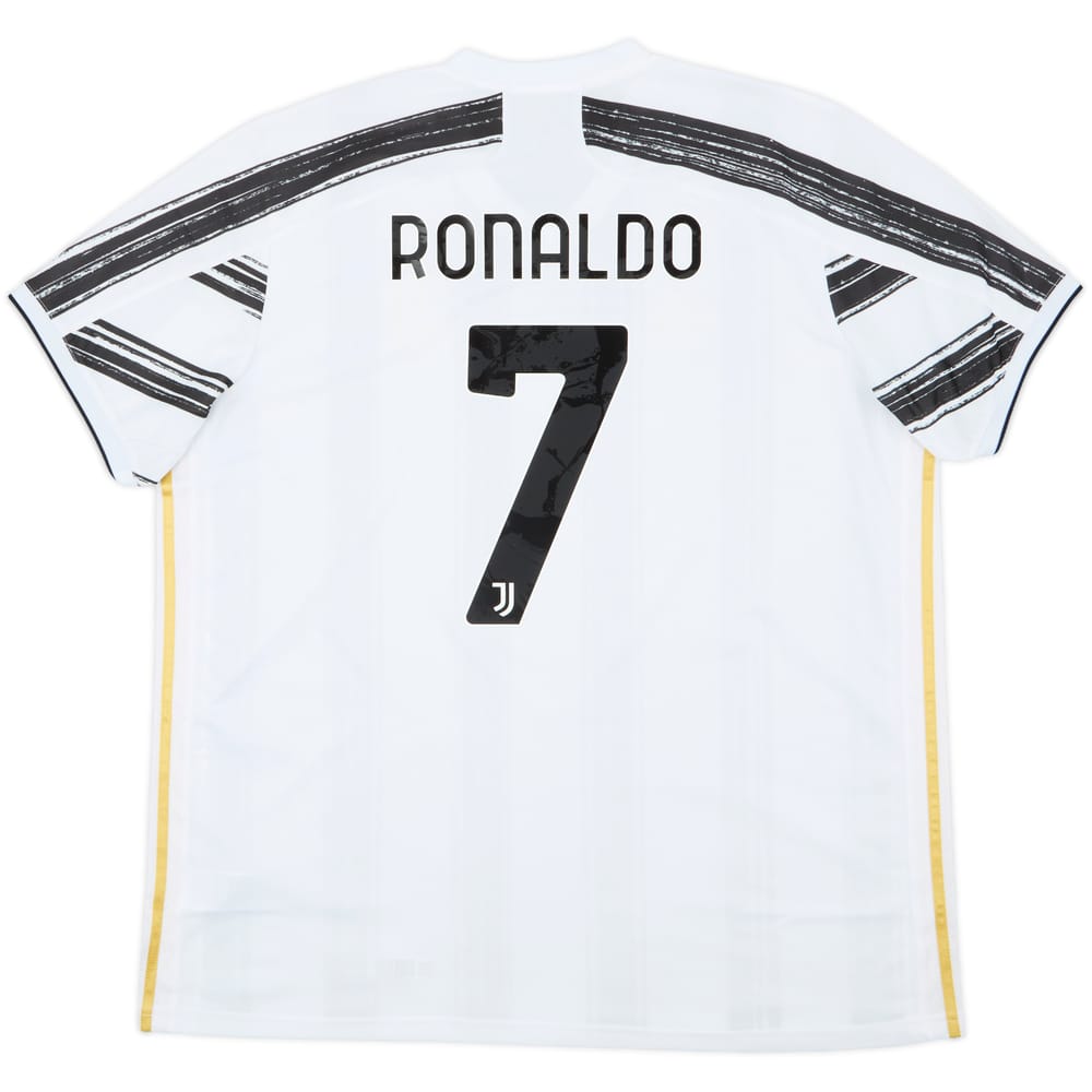 2020-21 Juventus Home Shirt Ronaldo #7 - 8/10 - (XXL)