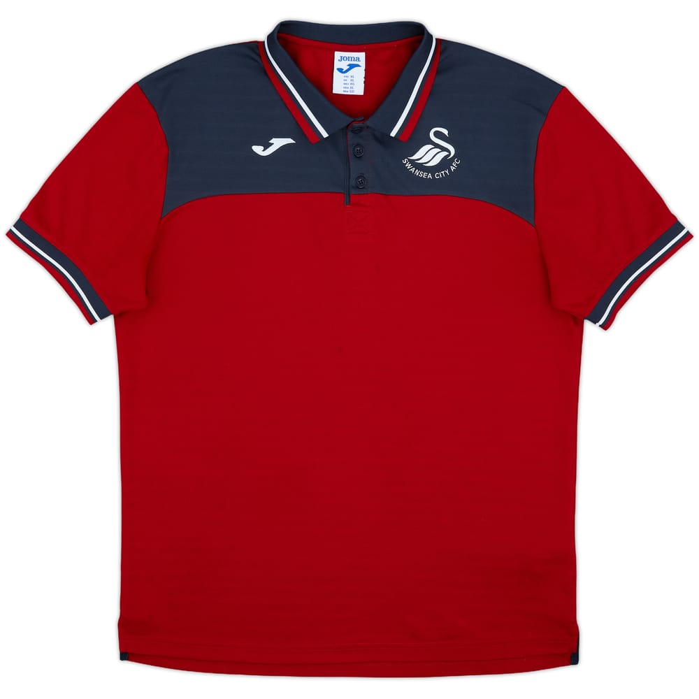 2017-18 Swansea Joma Polo Shirt - 8/10 - (XL)