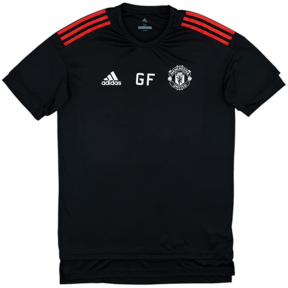 2017-18 Manchester United adidas Staff Issue Training Shirt GF - 10/10 - (M)