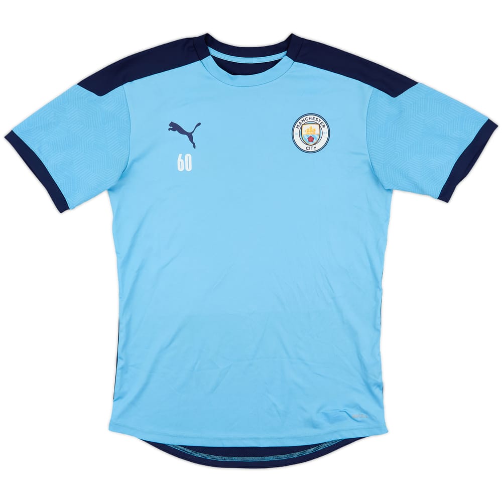 2020-21 Manchester City Player Issue Puma Training Shirt #60 - 7/10 - (M)