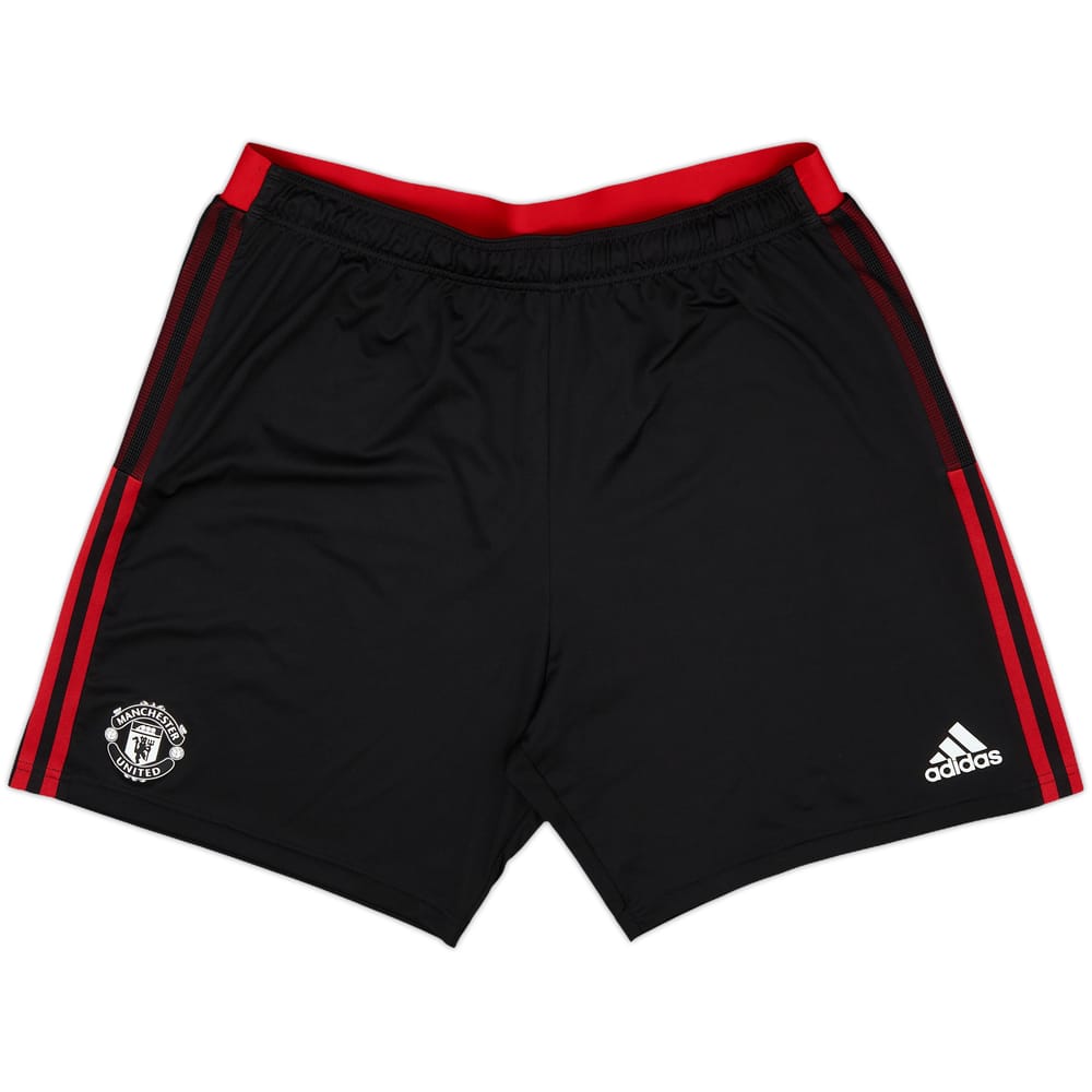 2021-22 Manchester United adidas Training Shorts - 10/10 - (XL)