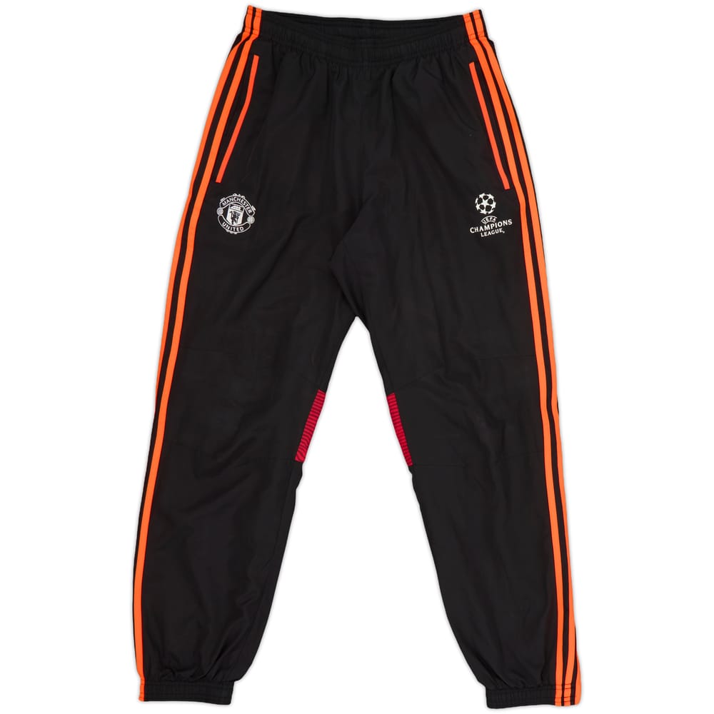 2015-16 Manchester United CL adidas Track Pants/Bottoms - 9/10 - (M)