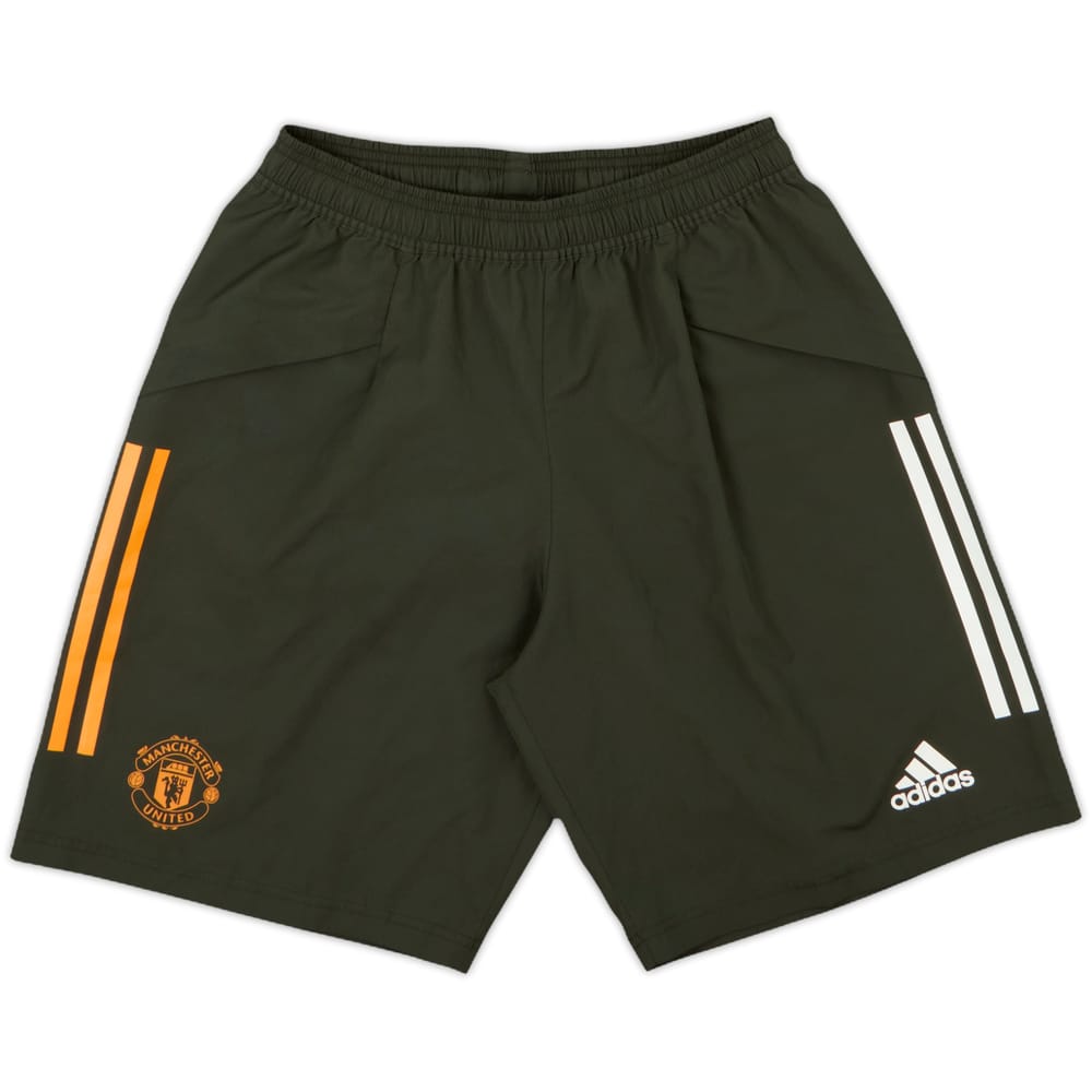2020-21 Manchester United adidas Training Shorts - 10/10 - (M)