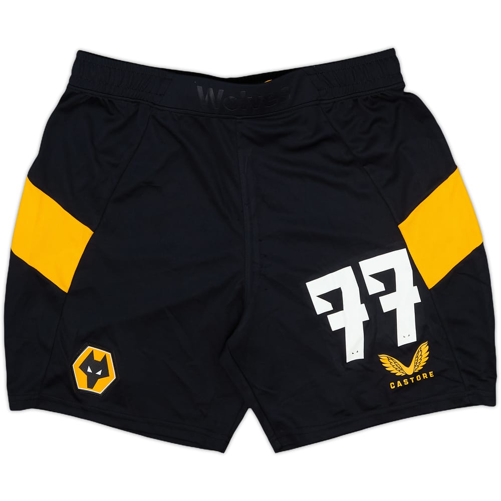 2021-22 Wolves Player Issue Home Shorts #77 - 9/10 - (M)