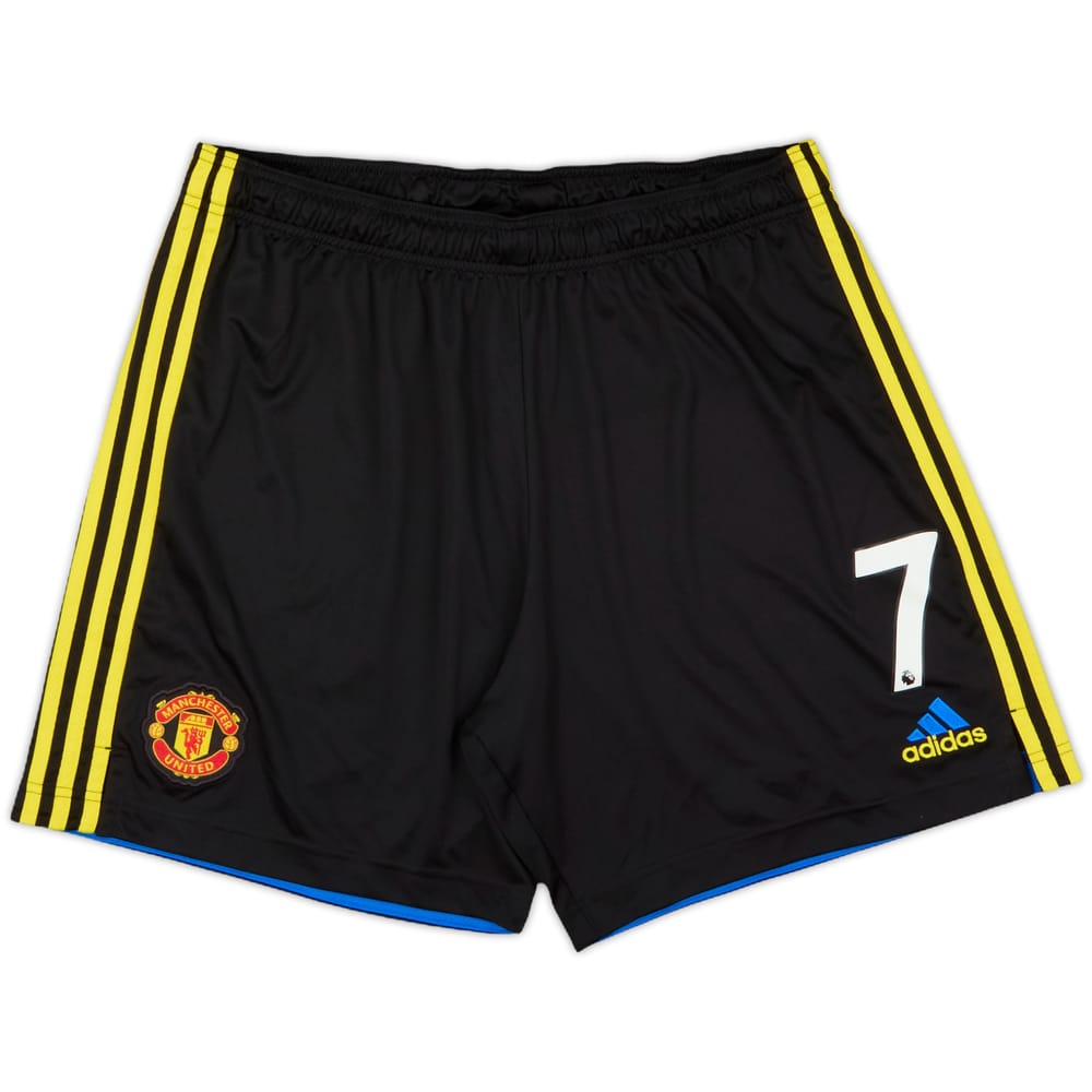 2021-22 Manchester United Third Shorts #7 - 10/10 - (XL)