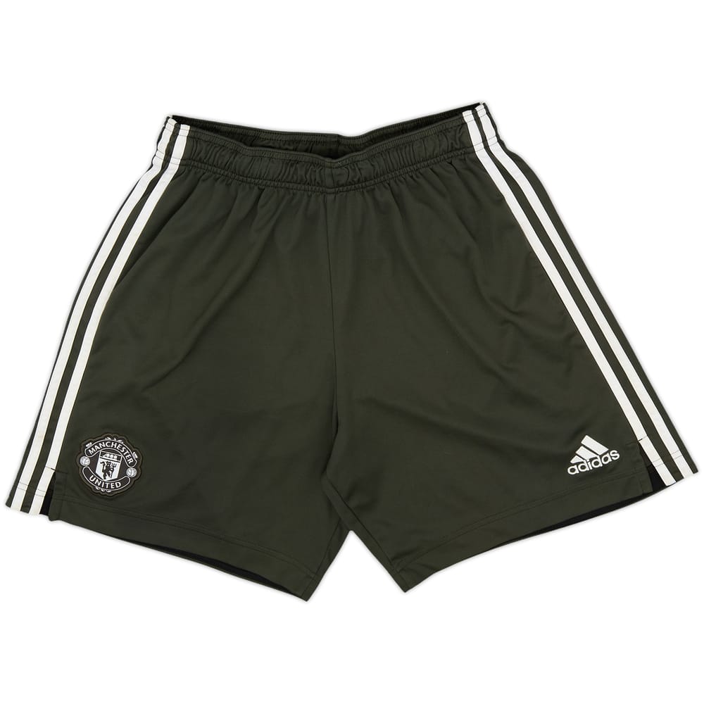 2019-20 Manchester United adidas Training Shorts - 8/10 - (L)