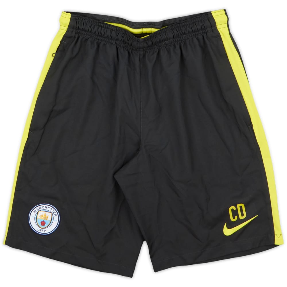 2016-17 Manchester City Staff Issue Nike Training Shorts 'CD' - 10/10 - (S)