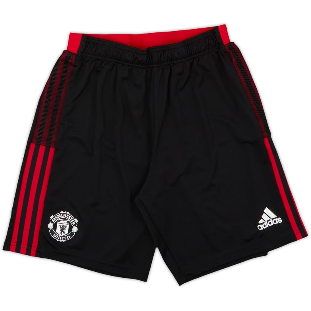 2021-22 Manchester United adidas Training Shorts - 10/10 - (M)