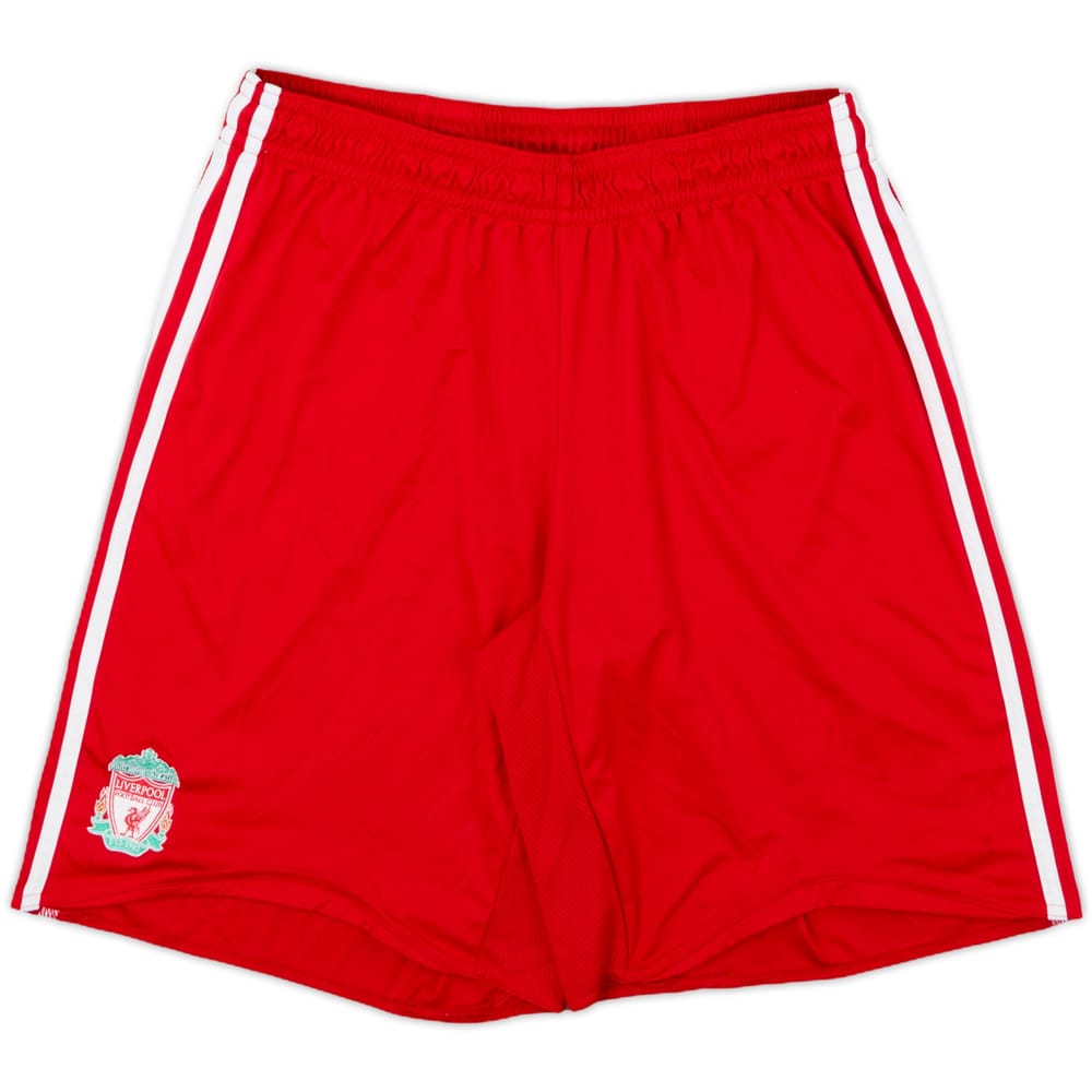 2008-09 Liverpool Home Shorts - 8/10 - (XL)
