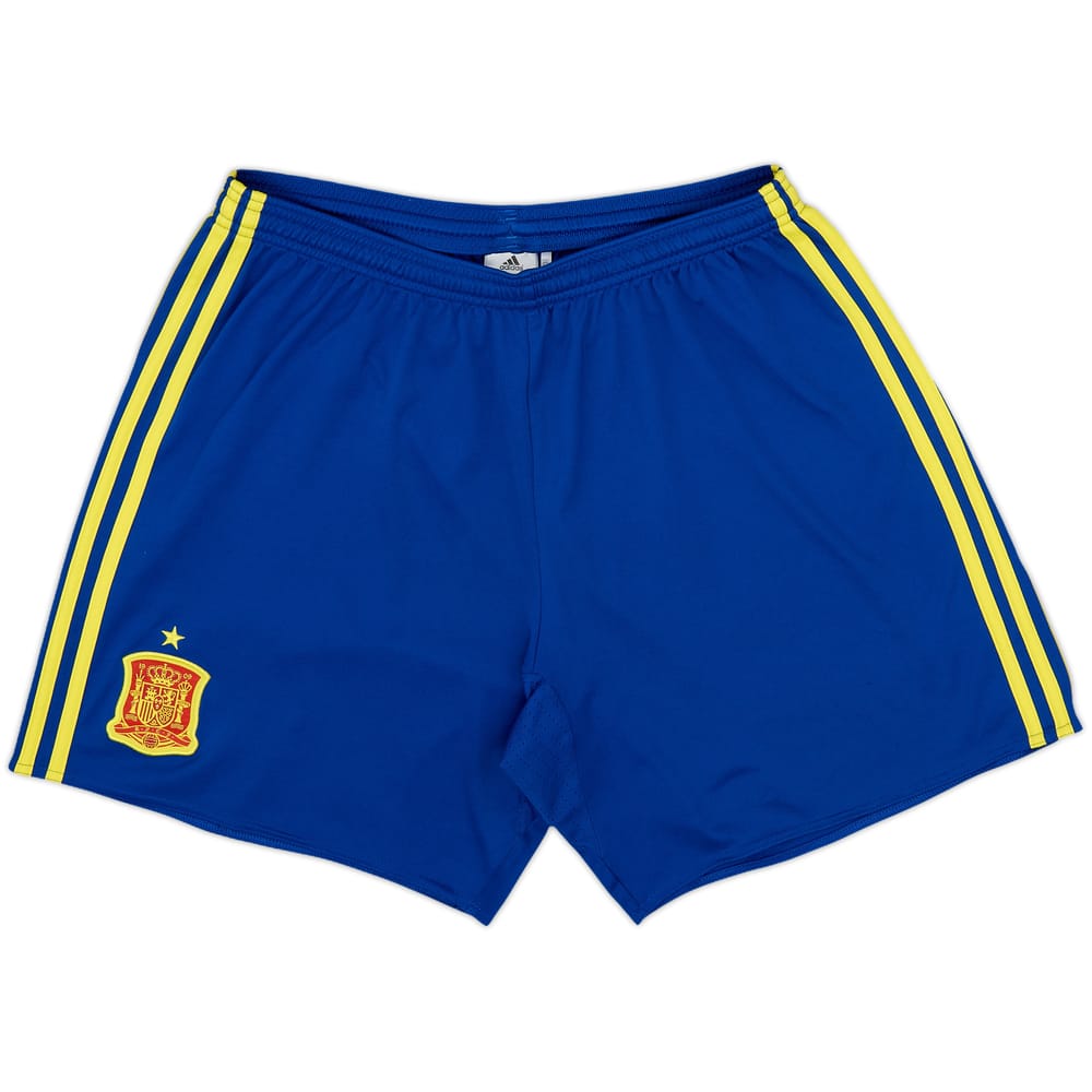 2016-18 Spain Home Shorts - 9/10 - (L)