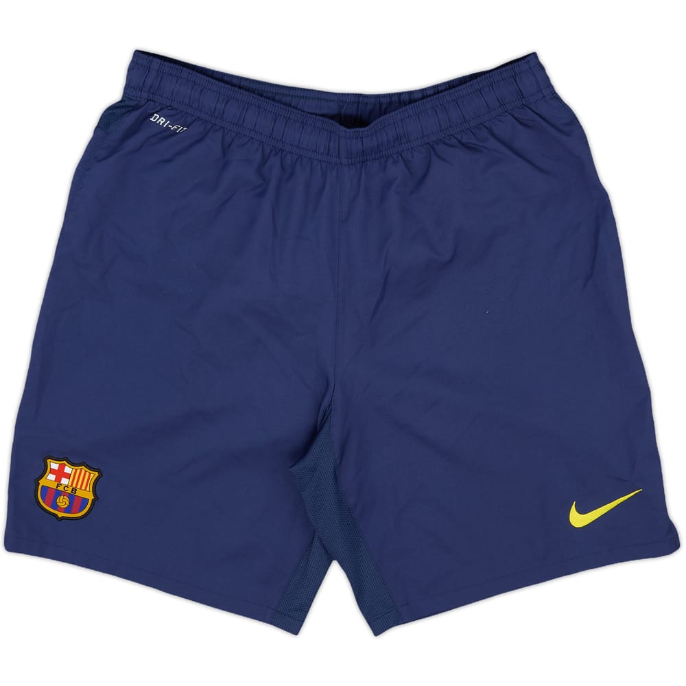 2013-14 Barcelona Home Shorts - 8/10 - (L)