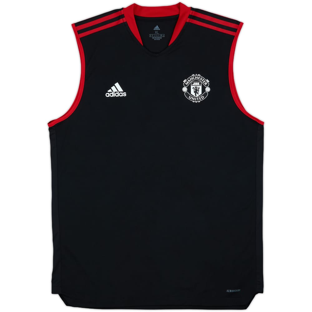 2021-22 Manchester United adidas Training Vest - 9/10 - (XL)