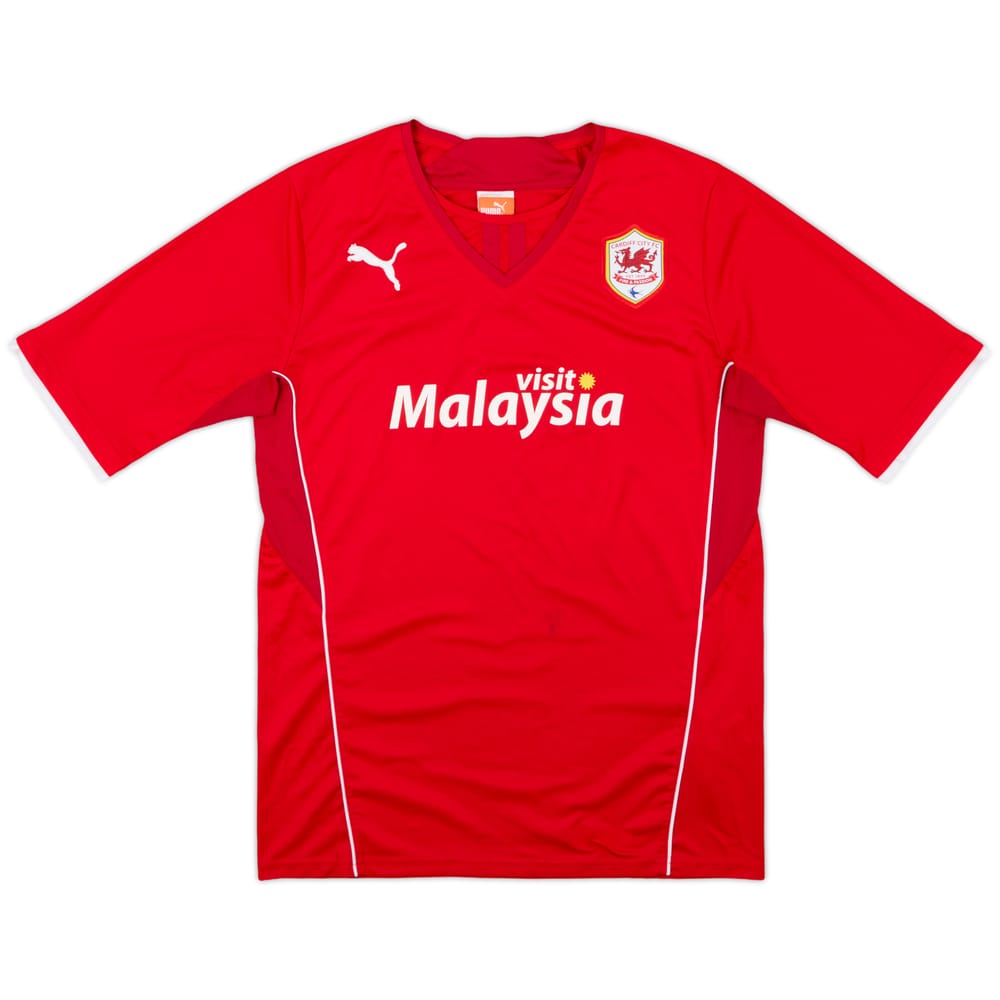 2013-14 Cardiff Home Shirt - 6/10 - (M)