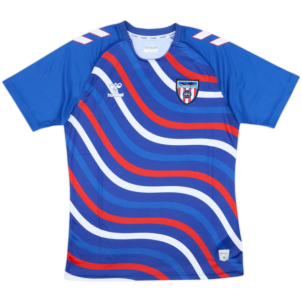 2025-26 Sunderland Hummel Pre Match Shirt - 6/10 - (S)