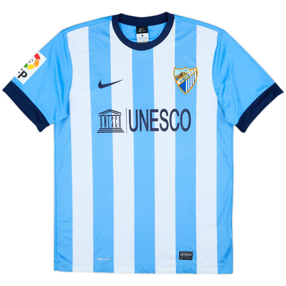 2013-14 Malaga Home Shirt - 8/10 - (M)