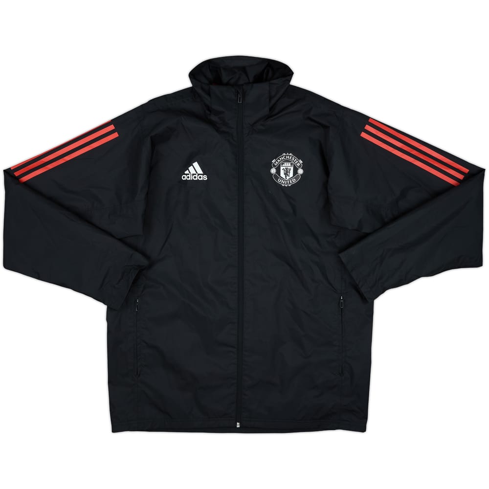 2017-18 Manchester United adidas Rain Jacket - 8/10 - (L)
