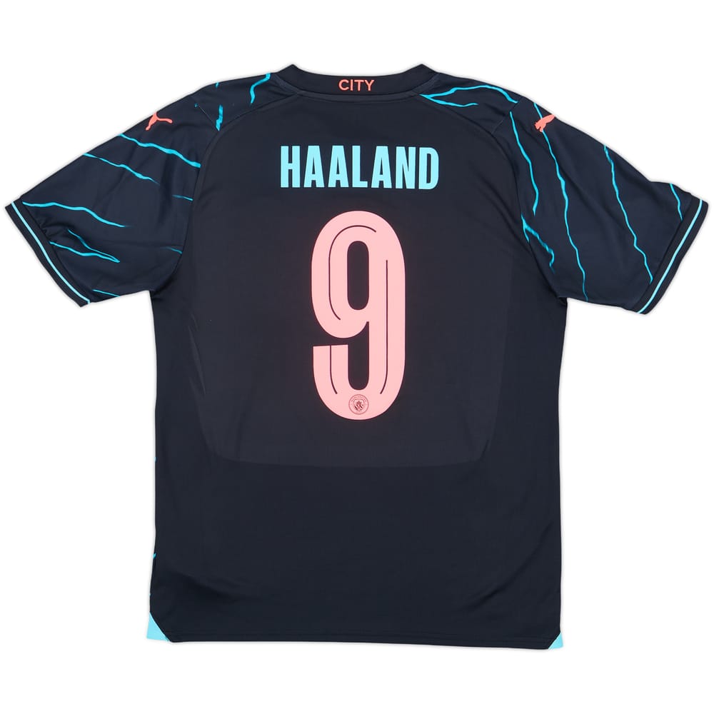 2023-24 Manchester City Third Shirt Haaland #9 - 10/10 - (M)