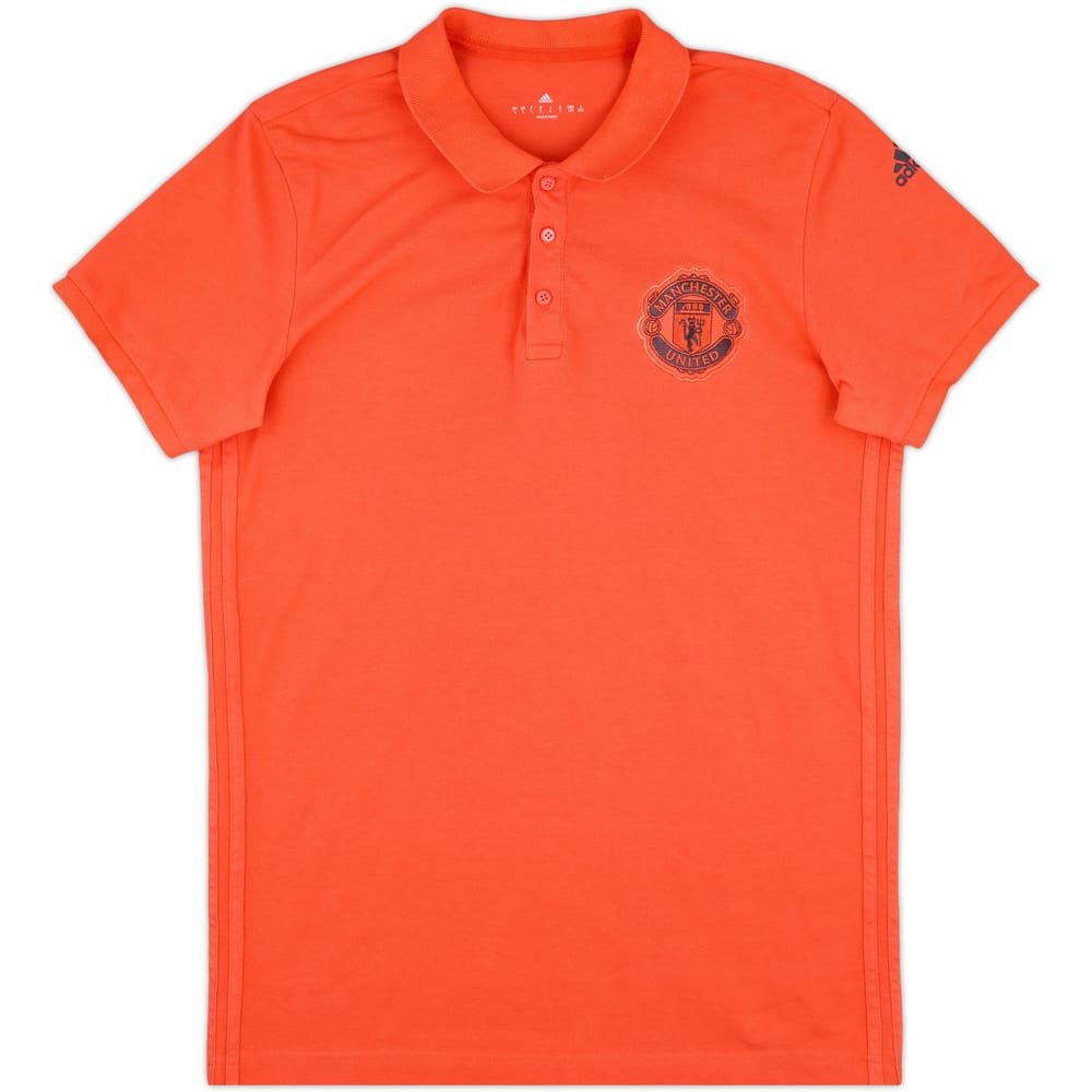 2016-17 Manchester United adidas Polo Shirt - 8/10 - (M)