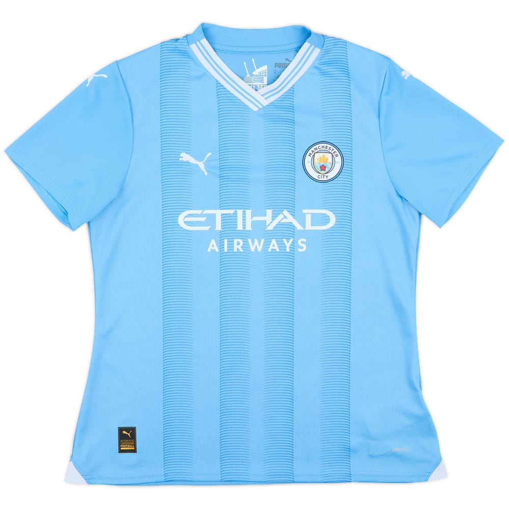 2023-24 Manchester City Home Shirt - 8/10 - (Women's M)