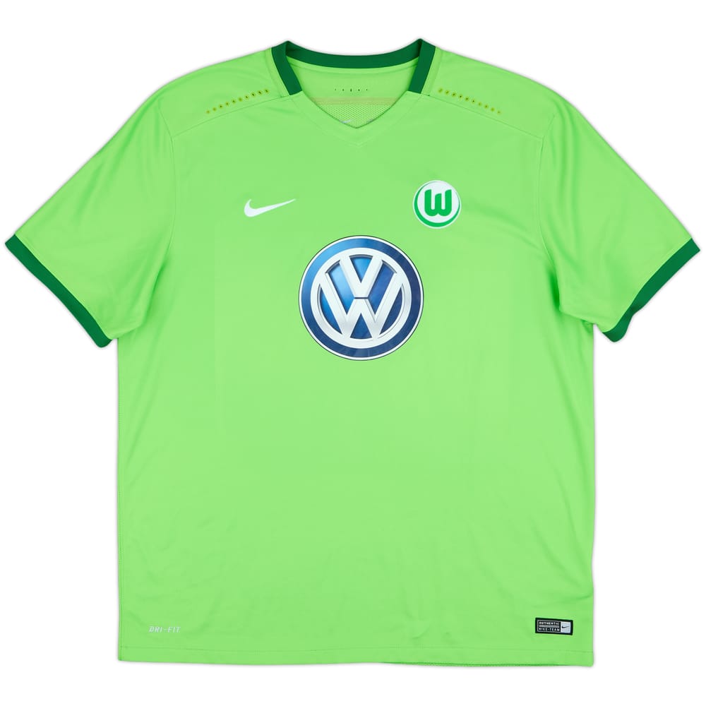 2016-17 Wolfsburg Home Shirt - 8/10 - (XL)