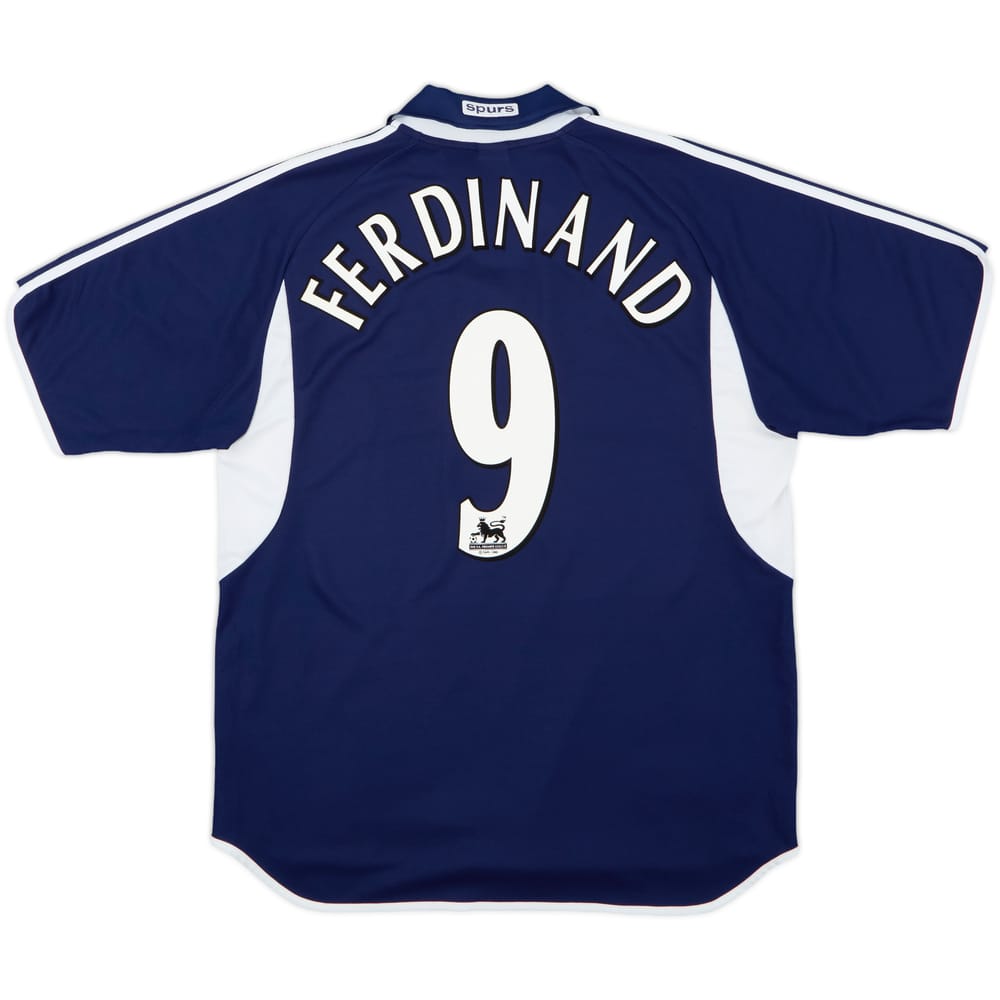 2000-01 Tottenham Away Shirt Ferdinand #9 - 8/10 - (L)